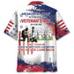 Memorial Honor Veteran Tribute Hawaiian Shirt Artwork View For Weekend Travel And Beach Style
