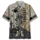 Veteran Gave Tribute Hawaiian Shirt Design Detail For Beach Days And Holiday Travel