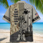 Veteran Gave Tribute Hawaiian Shirt Artwork Detail For Tropical Trips And Casual Outings