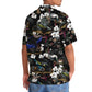 Black Car Sprint Racing Hawaiian Shirt Pattern View For Relaxed Warm Weather Outfits
