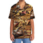 Vintage Retro Car Sprint Racing Hawaiian Shirt For Resort Getaways And Comfortable Summer Activities