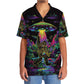 Alien Forest Creature Night Hawaiian Shirt Artwork View For Weekend Travel And Beach Style