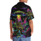 Alien Forest Creature Night Hawaiian Shirt For Vacation Days And Relaxed Coastal Outings