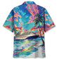 Tropical Cruise Cloudy Sky Hawaiian Shirt For Summer Events And Casual Outdoor Wear
