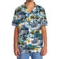 Tropical Floral Cruise Hibiscus Hawaiian Shirt For Vacation Days And Relaxed Coastal Outings