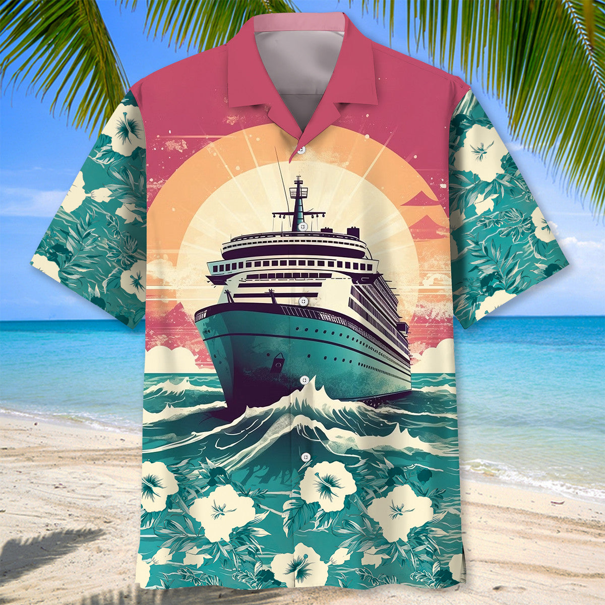 Family Cruise Memories Together Hawaiian Shirt Artwork View For Coastal Escapes And Resort Style