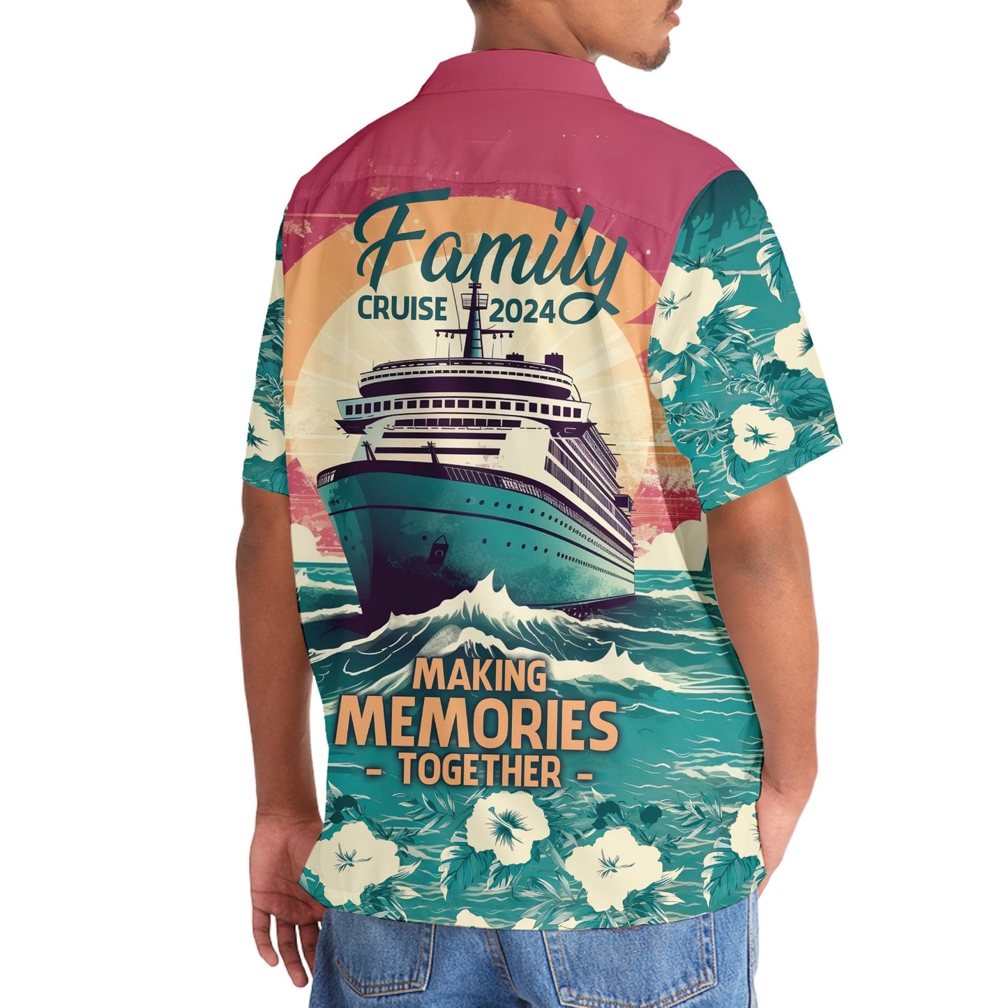 Family Cruise Memories Together Hawaiian Shirt For Poolside Relaxation And Sunny Getaways