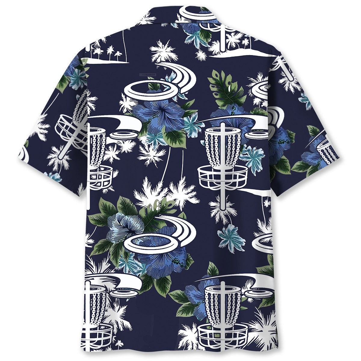 Blue Disc Golf Nature Adventure Hawaiian Shirt For Poolside Relaxation And Sunny Getaways