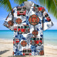 Firefighter Proud Tribute Hawaiian Shirt For Beach Parties And Weekend Getaways