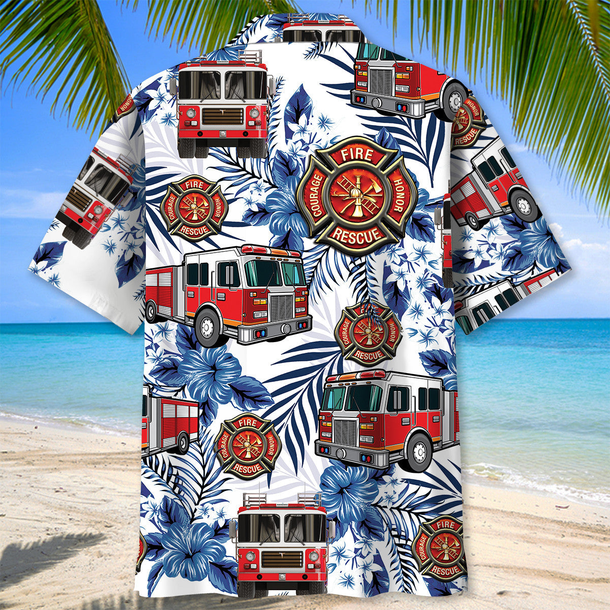 Firefighter Proud Tribute Hawaiian Shirt For Warm Weather Adventures And Everyday Comfort