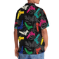 Colorful Western Bold Hawaiian Shirt For Summer Events And Casual Outdoor Wear