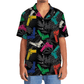 Colorful Western Bold Hawaiian Shirt Artwork View For Coastal Escapes And Resort Style