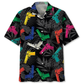 Colorful Western Bold Hawaiian Shirt Design View For Casual Summer Styling