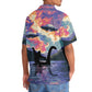 Forest Creature Riding Nessie Loch Ness Adventure Hawaiian Shirt For Summer Events And Casual Outdoor Wear