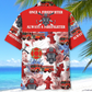 Firefighter Tribute Hawaiian Shirt For Summer Events And Casual Outdoor Wear