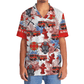 Firefighter Tribute Hawaiian Shirt Design Detail For Beach Days And Holiday Travel