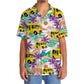 Funny Tropical Truck Food Hawaiian Shirt Design Detail For Beach Days And Holiday Travel