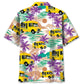 Funny Tropical Truck Food Hawaiian Shirt Artwork View For Coastal Escapes And Resort Style