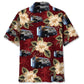 Floral Tropical Truck Street Food Hawaiian Shirt Artwork View For Coastal Escapes And Resort Style
