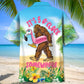 Tropical O'Clock Somewhere Forest Creature Hawaiian Shirt For Coastal Adventures And Warm Weather Wear