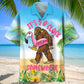 Tropical O'Clock Somewhere Forest Creature Hawaiian Shirt Design View For Resort Travel And Thoughtful Gifting