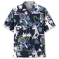 Blue Tennis Nature Adventure Hawaiian Shirt For Poolside Relaxation And Sunny Getaways