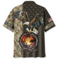 Rustic Welder American Pride Hawaiian Shirt Pattern Detail For Summer Holidays And Outdoor Fun