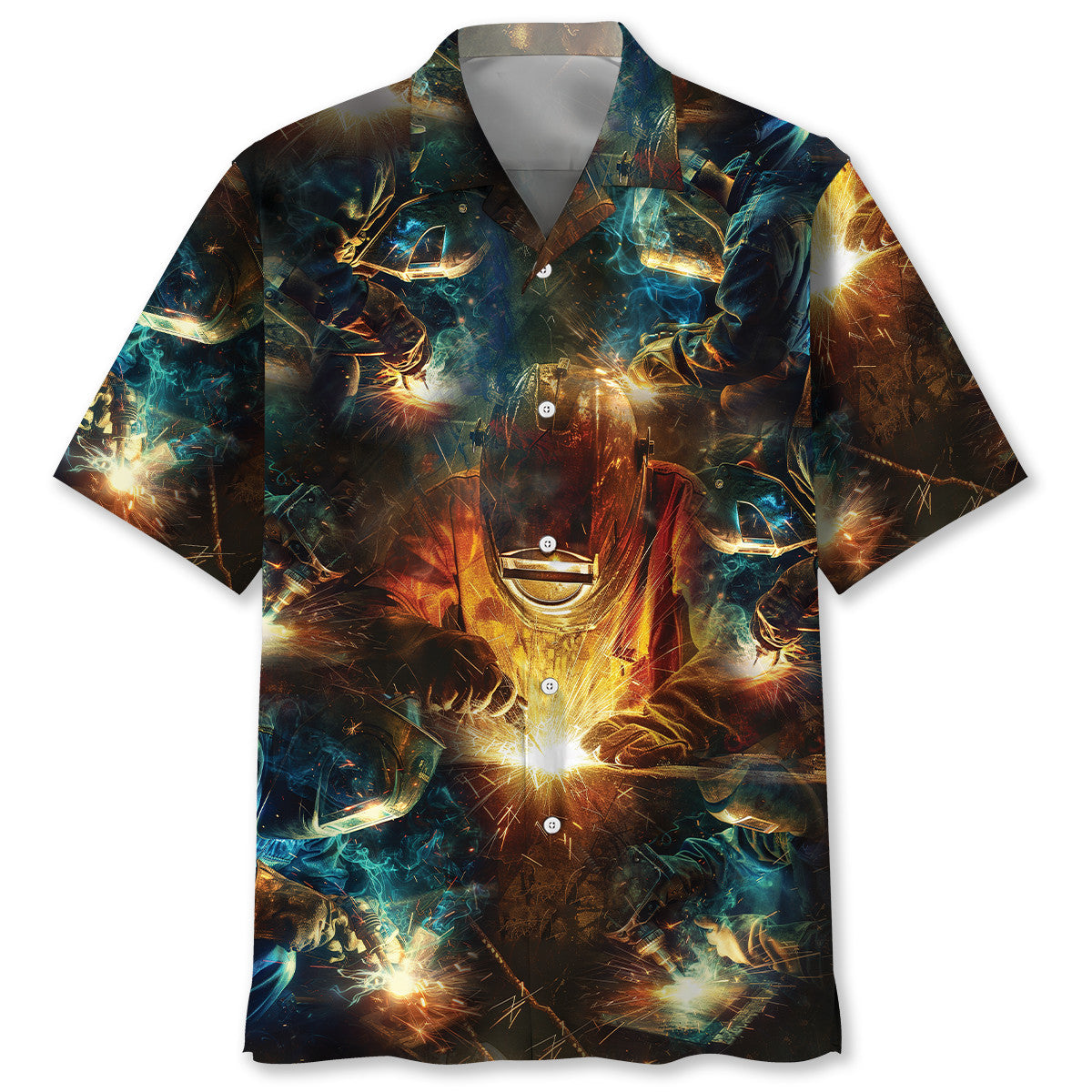 Funny Welder Nutrition Humor Hawaiian Shirt For Resort Getaways And Comfortable Summer Activities