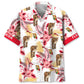 Florida Proud Coastal Hawaiian Shirt Design Detail For Beach Days And Holiday Travel