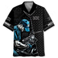 Rustic Mechanic Real Hawaiian Shirt Pattern Detail For Vacation Travel And Daily Wear