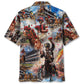 Classic Horse Derby Racing Winner Hawaiian Shirt Design Detail For Sunny Adventures And Casual Wear