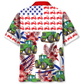 Green Tractor Proud Farm Hawaiian Shirt Pattern View For Relaxed Warm Weather Outfits