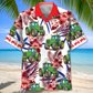 Green Tractor Proud Farm Hawaiian Shirt For Summer Vacation And Beach Travel