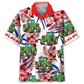Green Tractor Proud Farm Hawaiian Shirt For Resort Getaways And Comfortable Summer Activities
