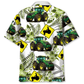 Tractor Crossing Farm Hawaiian Shirt For Summer Vacation And Beach Travel