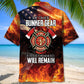 Firefighter Memories Tribute Hawaiian Shirt For Summer Events And Casual Outdoor Wear