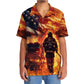 Firefighter Memories Tribute Hawaiian Shirt Design Detail For Beach Days And Holiday Travel