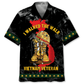 Vietnam Veteran Dad Grandpa Tribute Hawaiian Shirt Design Detail For Sunny Adventures And Casual Wear