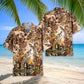 Vintage Retro Chess Hawaiian Shirt Artwork View For Coastal Escapes And Resort Style