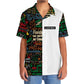 Teacher Class Rules Fun Hawaiian Shirt Artwork Detail For Resort Trips And Outdoor Activities
