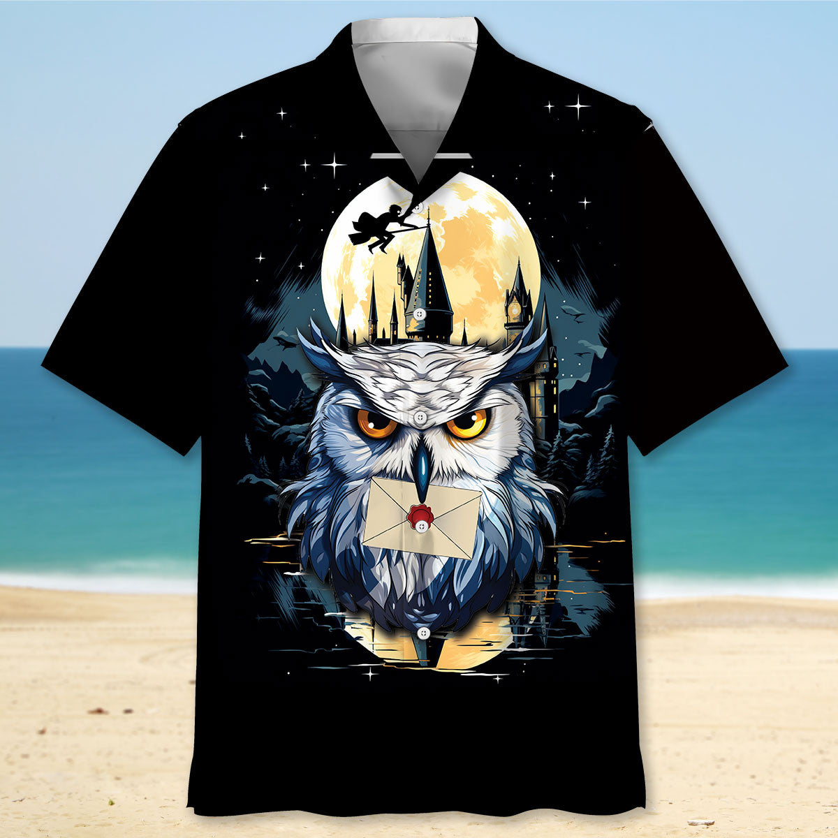 Snowy Owl Winter Hawaiian Shirt For Summer Events And Casual Outdoor Wear