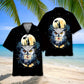 Snowy Owl Winter Hawaiian Shirt Pattern View For Lightweight Everyday Style