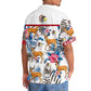 Illinois Proud Midwest Hawaiian Shirt Pattern Detail For Summer Holidays And Outdoor Fun