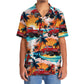 Retro Truck Tow Operator Car Hawaiian Shirt Pattern View For Relaxed Warm Weather Outfits