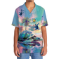 Dreamy Tropical Turtle Island Hawaiian Shirt Artwork View For Coastal Escapes And Resort Style
