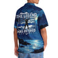Police Legend Retired Hawaiian Shirt Artwork View For Weekend Travel And Beach Style