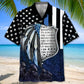 Tropical Police Proud Hawaiian Shirt Artwork Detail For Tropical Trips And Casual Outings