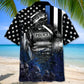 Tropical Police Proud Hawaiian Shirt Design View For Resort Travel And Thoughtful Gifting