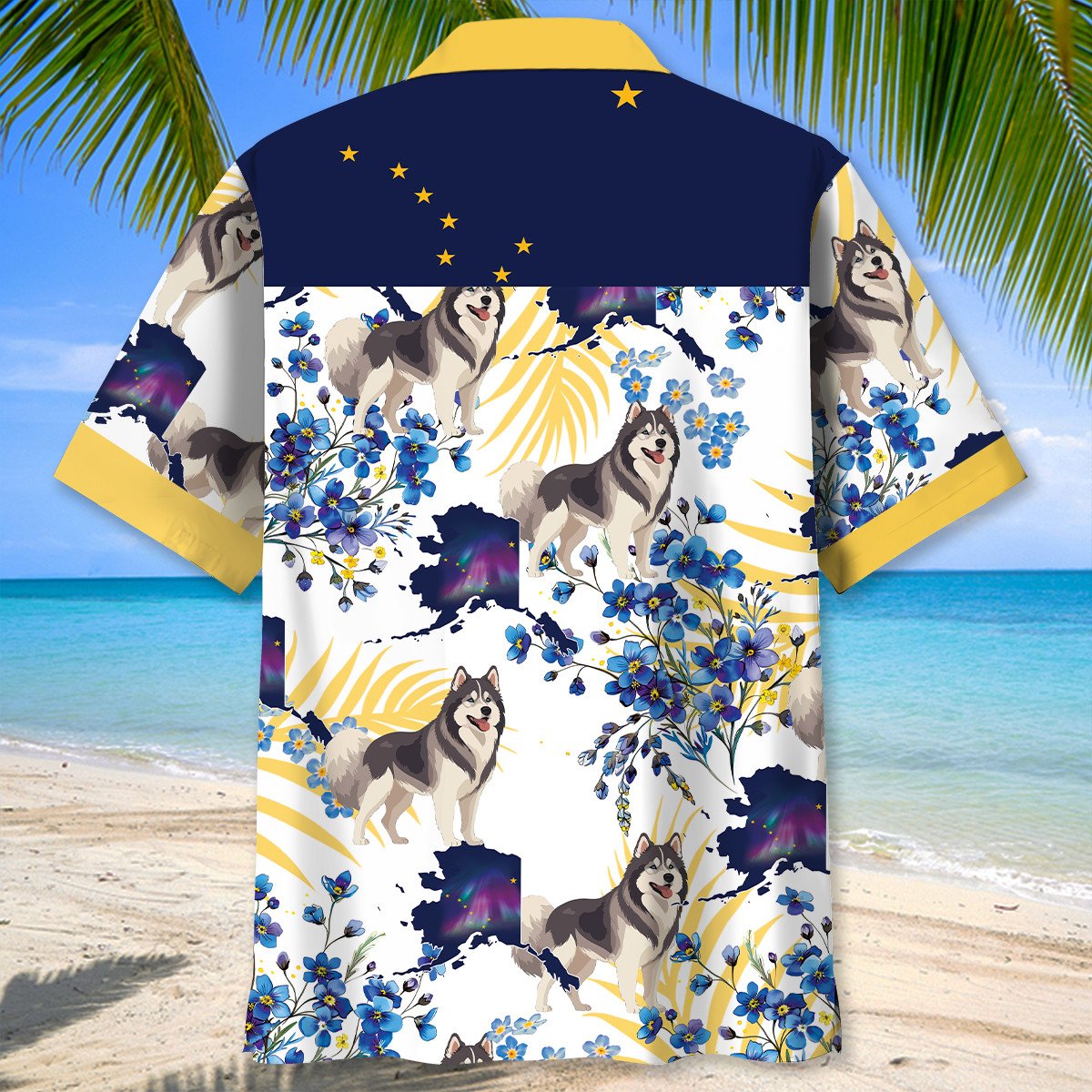Tropical Alaska Proud Hawaiian Shirt For Summer Vacation And Beach Travel