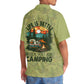 Camping Outdoor Hawaiian Shirt Design Detail For Sunny Adventures And Casual Wear